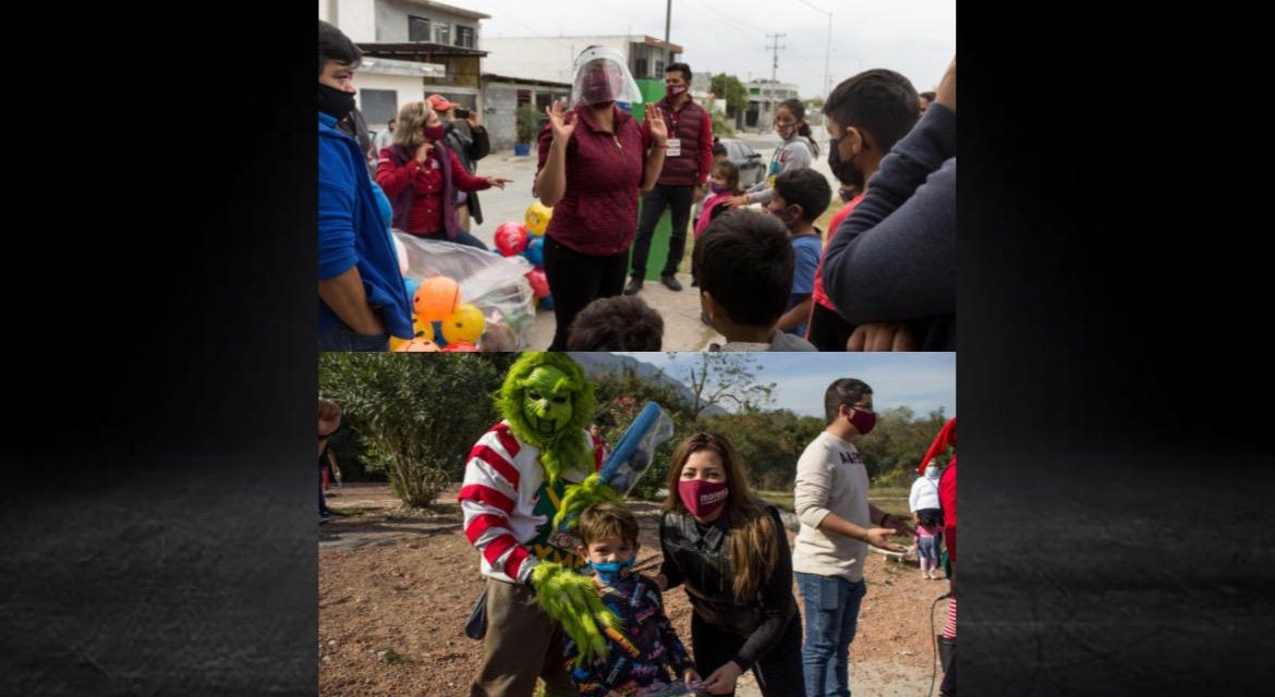 LUEGO DE INTENSOS DÍAS EN SAN LÁZARO, PAOLA GONZÁLEZ NO PARA Y HACE LA ENTREGA DE JUGUETES A NIÑAS Y NIÑOS DE SU DISTRITO<br> 