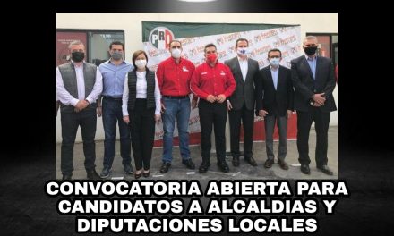 LANZA PRI SU CONVOCATORIA PARA INSCRIPCIÓN DE PRECANDIDATOS A ALCALDÍAS METROPOLITANAS Y DIPUTACIONES LOCALES