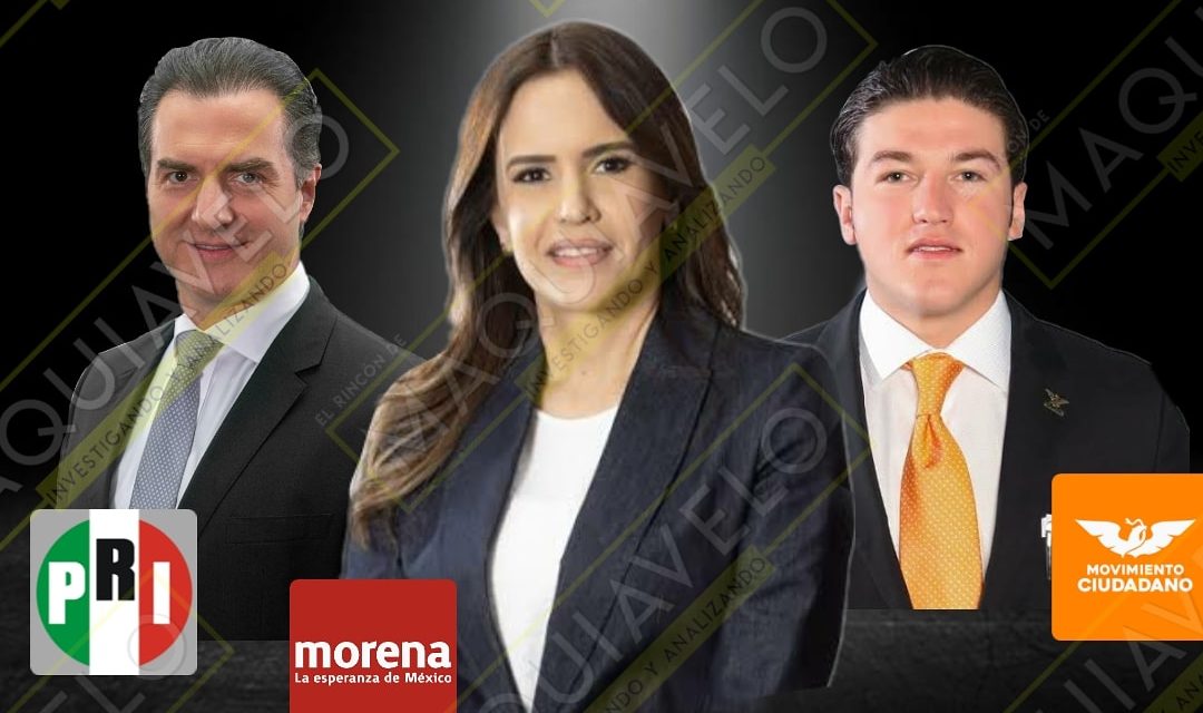 AL DÍA DE HOY, LA BATALLA ELECTORAL POR LA GUBERNATURA SERÁ ENTRE EL FAVORITO ADRIÁN DE LA GARZA, CLARA LUZ, SAMUEL GARCÍA Y EL PAN COMO FIELES DE LA BALANZA DEL PRI O MORENA