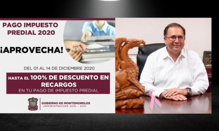 EL BUEN FIN PARA MONTEMORELOS APENAS EMPIEZA; ADMINISTRACIÓN MONTEMORELENSE QUE ENCABEZA LUIS FERNANDO GARZA “EL DRAGÓN” OFRECE ¡100 POR CIENTO DE DESCUENTO DE RECARGOS EN EL PAGO DEL IMPUESTO PREDIAL!