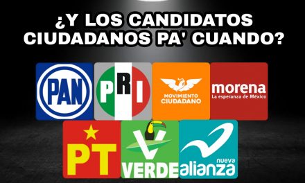 ¿Y DÓNDE QUEDARON LOS PERFILES CIUDADANOS QUE LOS PARTIDOS POLÍTICOS PROMETÍAN INCLUIR EN SUS CANDIDATURAS EN 2021?