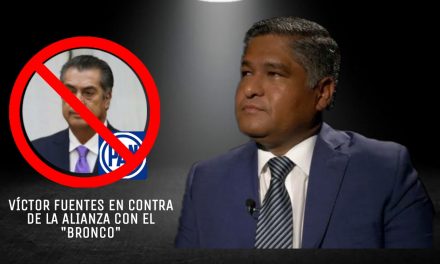 VÍCTOR FUENTES NO ACEPTA POSIBLE ALIANZA CON EL BRONCO