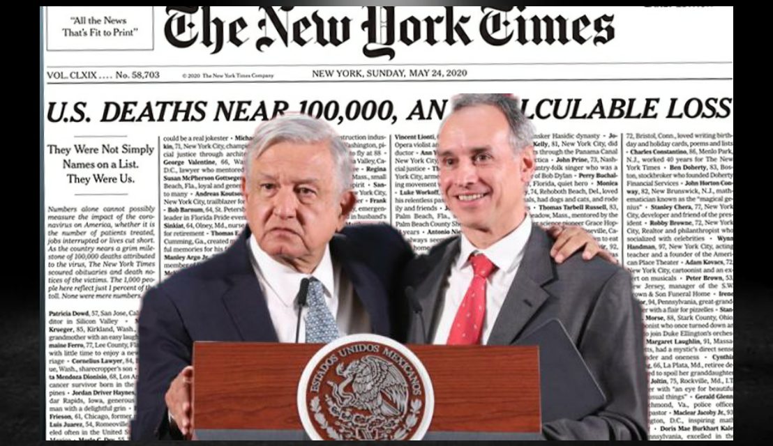 NEW YORK TIMES PRESTIGIOSO Y PELIGROSO, PONE EN EVIDENCIA AL GOBIERNO MEXICANO SOBRE ENGAÑO PARA RETRASAR CIERRE EN CDMX