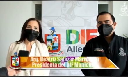 DE LA MANO DE PATRICIA SALAZAR, DIF MUNICIPAL Y DIRECCIÓN DE SALUD ALLENDE, LANZAN PROGRAMA ‘’SUMANDO SONRISAS’’