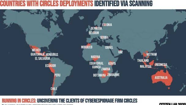 DIEZ OPERADORES DE ESPIONAJE SON DETECTADOS EN MÉXICO; AL MENOS DOS DE ELLOS NO ESTÁN REGISTRADOS