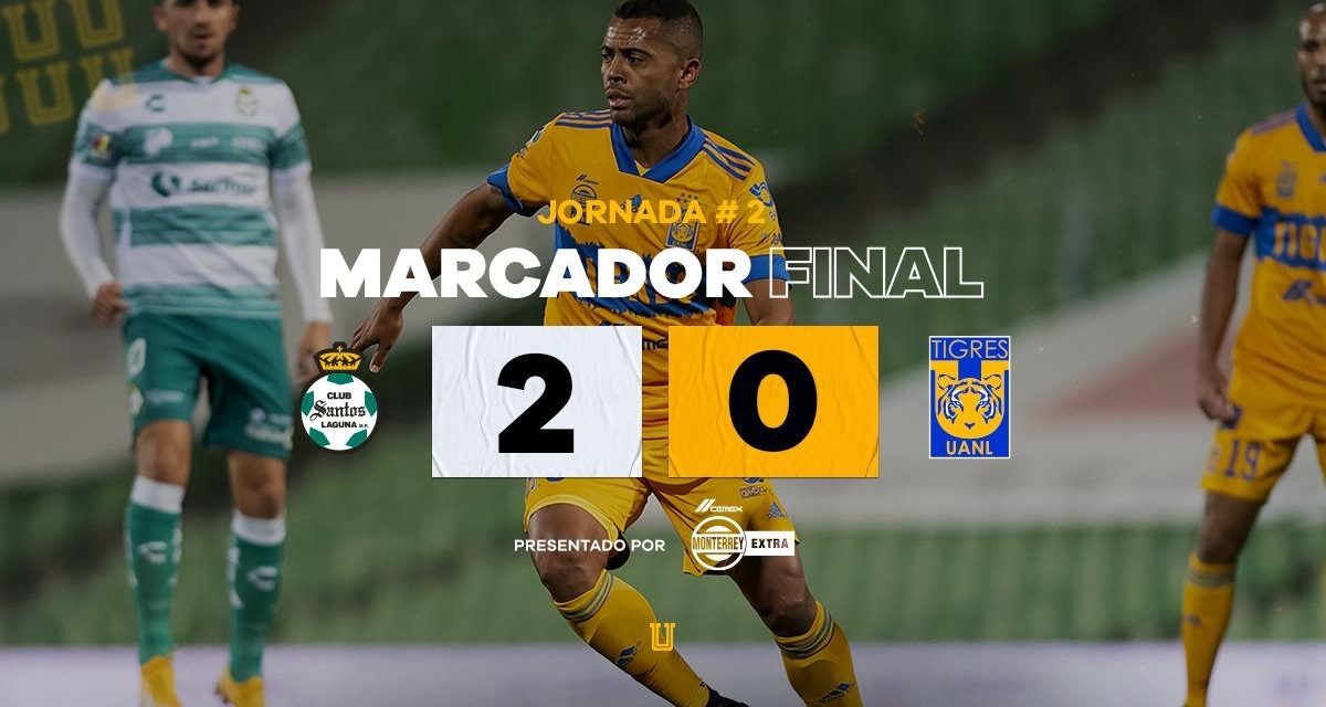 LA “GIGNAC DEPENDENCIA” SE HACE PRESENTE; TIGRES PIERDE CONTRA SANTOS Y EL MALEFICIO DE TORREÓN SE PROLONGA