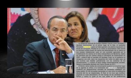 ¿Y DÓNDE QUEDARON LOS CALDERÓN-ZAVALA Y SU NEGOCIO DE CANDIATURAS EN EL PAN? ¿SE VINO ABAJO O SIGUE FIRME?, DESPUÉS DE LO QUE ESCRIBIÓ EL EX PRESIDENTE EN SU LIBRO SOBRE LARRAZÁBAL ¿AÚN ASÍ SE SUMARÍA AL PAN?