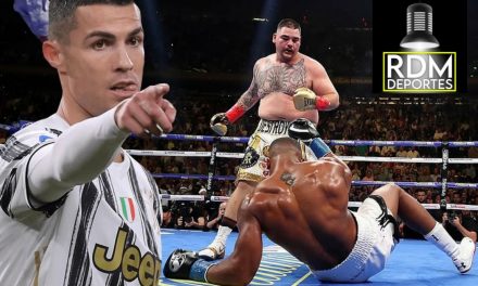 CRISTIANO RONALDO DEFIENDE AL BOXEADOR MEXICANO, ANDY RUIZ, QUIEN CONSTANTEMENTE ES CRITICADO POR SU PESO