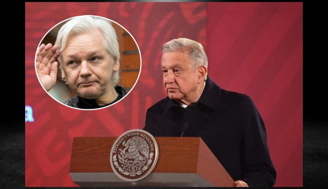 ¿QUÉ TAN BUENO ES QUE UN PRESIDENTE SEA TAN INOCENTE? LÓPEZ OBRADOR OFRECERÁ ASILO POLÍTICO A JULIAN ASSANGE, CREADOR DE WIKILEAKS, PORQUE ‘’MERECE UNA SEGUNDA OPORTUNIDAD’’