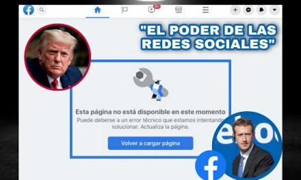 CUANDO SE HABLABA “DEL PODER DE LAS REDES SOCIALES” JAMÁS IMAGINAMOS ALCANCE DE ESA FRASE: ZUCKERBERG DUEÑO DE ESE EMPORIO QUE ENTRETIENE AL MUNDO, RESULTÓ MÁS PODEROSO QUE EL PRESIDENTE AMERICANO DONALD TRUMP