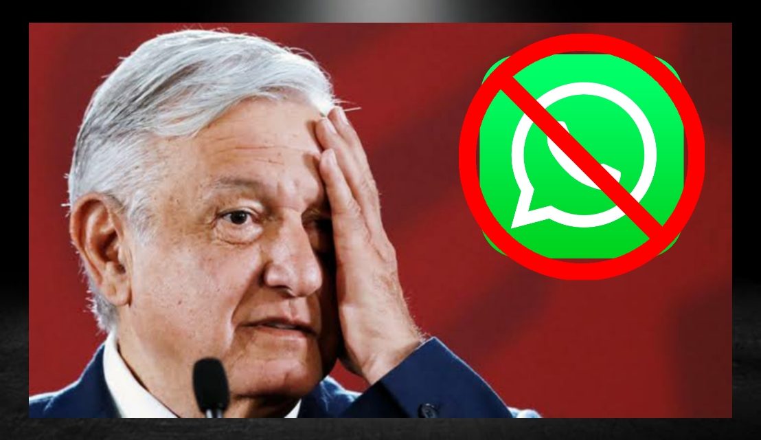 SE LAS REGRESÓ, LÓPEZ OBRADOR CRÍTICA POLÍTICAS NUEVAS DE WHATSAPP POR INVADIR LA INTIMIDAD DE SUS USUARIOS, QUIEREN HUNDIR LA ‘’ARROGANCIA’’ DE ZUCKERBERG