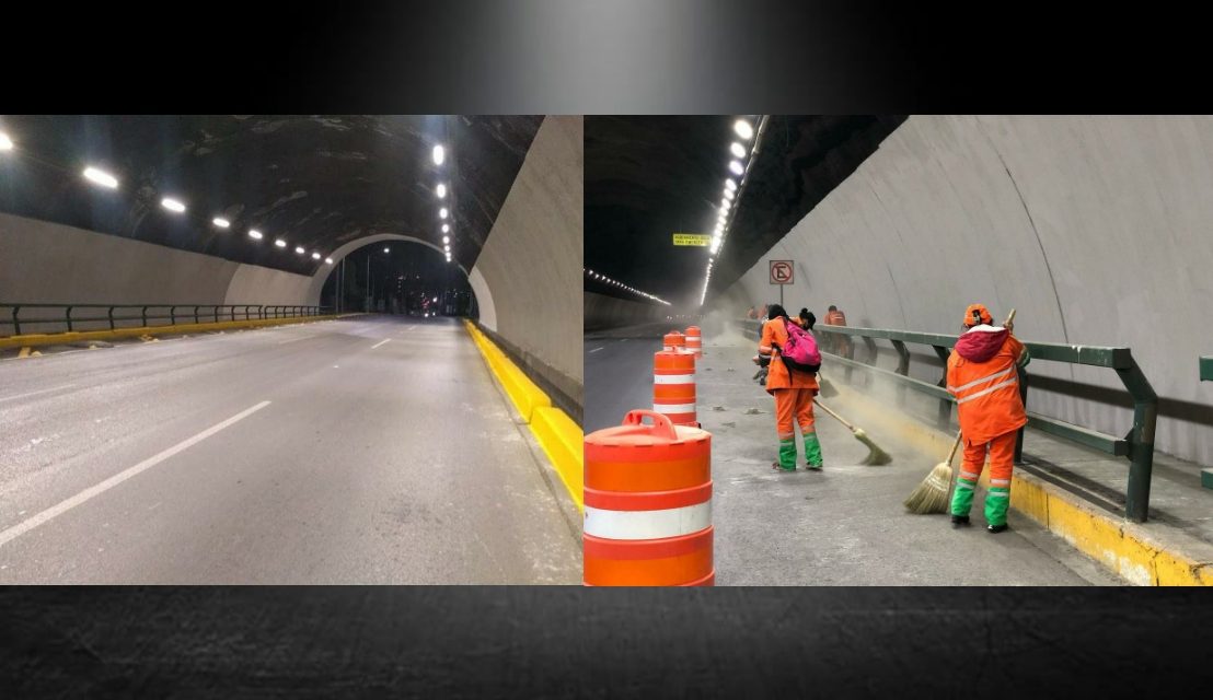 RESTAURAN Y DAN MANTENIMIENTO AL HISTÓRICO TÚNEL DE LA LOMA LARGA