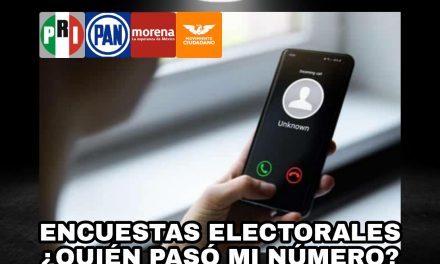 ¿Y QUIÉN DIABLOS CEDIÓ NUESTROS DATOS PERDONALES COMO EL NÚMERO CELULAR O DE CASA A LAS ENCUESTADORAS? ALGUIEN DEBERÍA FRENAR ESE ABUSO ¡YA!