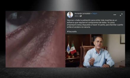 FERNANDO LARRAZÁBAL, CÍNICO Y OPORTUNISTA, TRAS ONCE MESES DE SILENCIO, AFIRMA LE PREOCUPA LA PANDEMIA, ESE ES EL NIVEL DE QUIEN ASPIRA A GOBERNARNOS