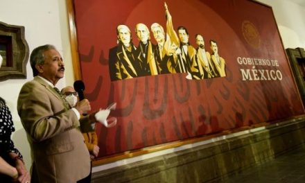 YA ALABAN MORENISTAS A LÓPEZ OBRADOR, INCLUSO LO PONEN EN MURAL A UN LADO DE LOS PRESIDENTES MÁS EMBLEMÁTICOS DE LA HISTORIA