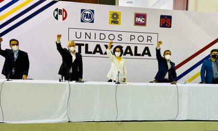 EL PRI Y EL PAN JUNTOS POR LA GUBERNATURA, LO IMPENSABLE, SE PONE DESCUERDO Y POSTULAN A UNA MUJER POR TLAXCALA. ¿EL PLAN? TODOS CONTRA MORENA