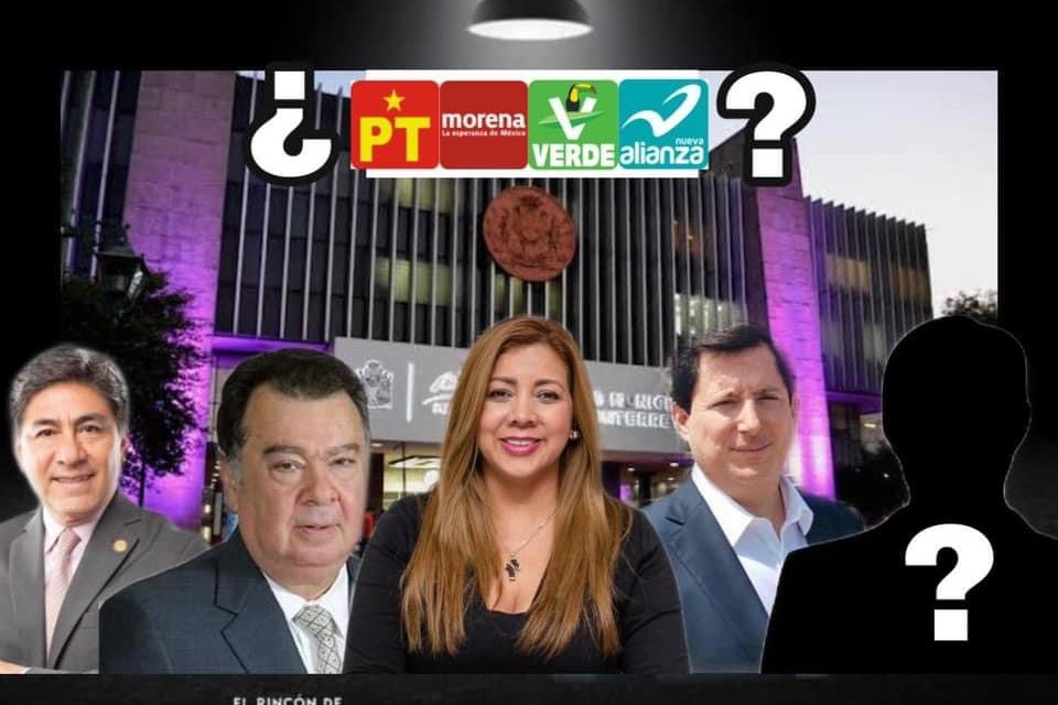 ¿QUÉ SUCEDE EN LA ALIANZA DE CLARA LUZ CON LA DECISIÓN DEL CANDIDATO(A) DE MONTERREY?, ¿LA DE ESCOBEDO DEBERÍA CUIDARSE DE LAS TRAICIONES DEL VERDE, DE LOS MAESTROS Y DE PT? ¿O ESE TEMA ESTÁ RESUELTO?