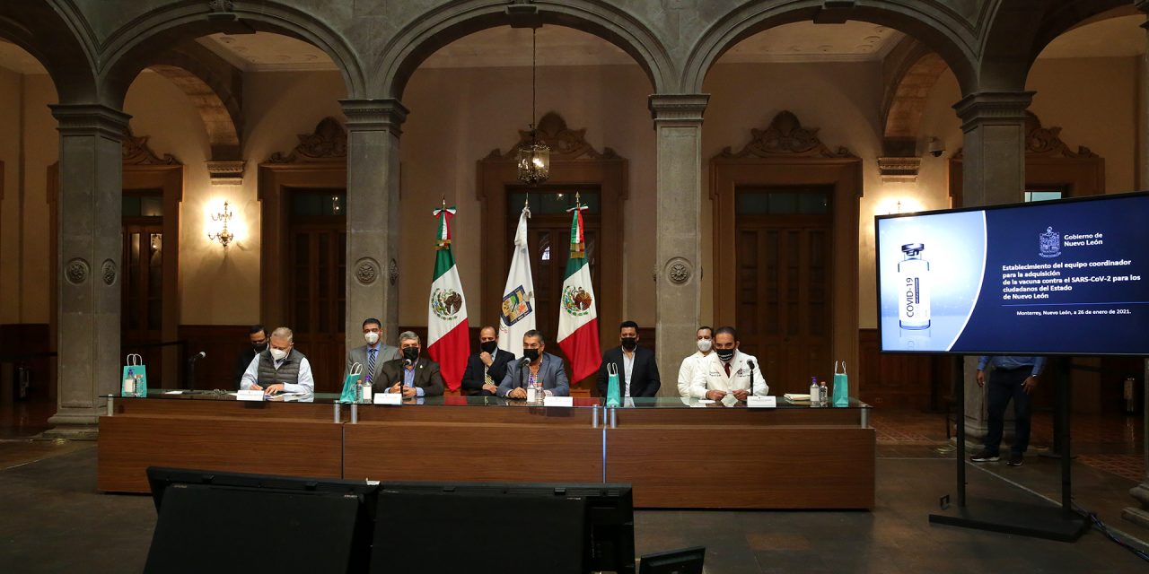 GOBIERNO DEL ESTADO ANUNCIA LA CONFORMACIÓN DEL COMITÉ QUE SE ENCARGARÁ DE LA GESTIÓN PARA LA COMPRA DE VACUNAS; ¡EL VIERNES SERÁ EL DÍA DECISIVO!