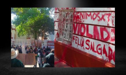 UN VIOLADOR NO SERÁ GOBERNADOR, COLECTIVOS FEMINISTAS CREAN CAMPAÑA CONTRA FÉLIX SALGADO MACEDONIO Y HACEN UN LLAMADO A LA CIUDADANÍA PARA NO VOTAR POR EL