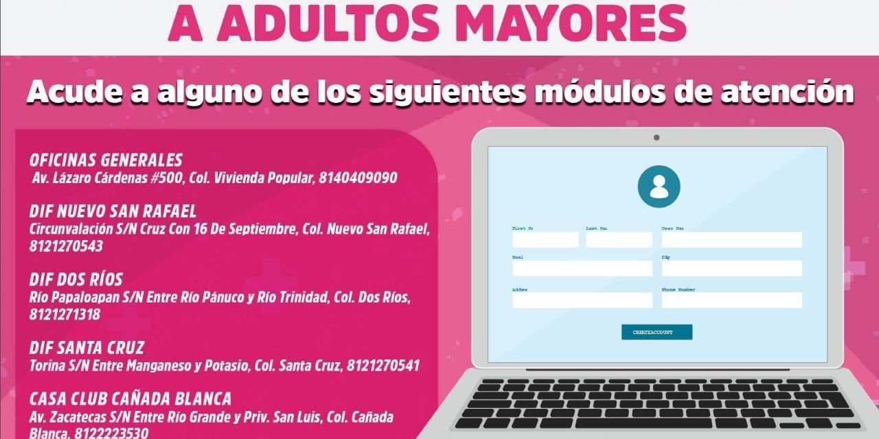 SE PREPARAN EN GUADALUPE PARA REGISTRAR A ADULTOS MAYORES PARA VACUNA COVID