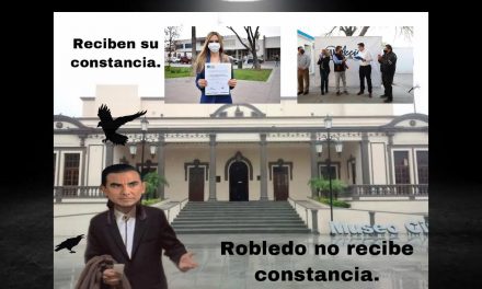 ¿SERÁ UN MAL PRESAGIO PARA ALFONSO ROBLEDO QUE EL CLIMA LE CANCELÓ SU ENTREGA DE CONSTANCIA COMO CANDIDATO A ALCALDE DE GUADALUPE?