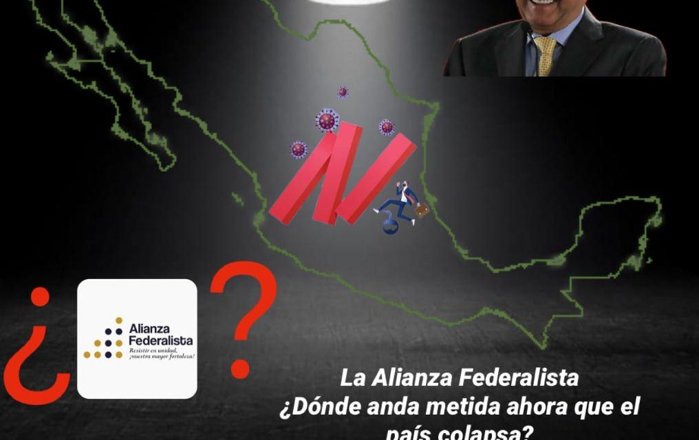 LA ALIANZA FEDERALISTA ¿DÓNDE ANDA METIDA AHORA QUE EL PAÍS COLAPSA?