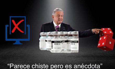 “PARECE CHISTE, PERO ES ANÉCDOTA” EL GOBIERNO FEDERAL SOLICITÓ INSCRIBIRSE PARA RECIBIR VACUNA, Y DESPUÉS DECIDIÓ VACUNAR A SU ANTOJO