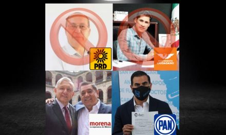 EL PRD Y EL MC YA QUITARON CANDIDATURAS A HOMBRES QUE TUVIERON ACUSACIONES POR ATENTAR VS MUJERES Y MORENA CON SALGADO MACEDONIO Y EL PAN CON ALFONSO ROBLEDO ¿CUÁNDO?