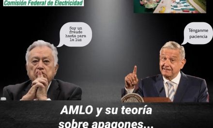 ANDRÉS MANUEL LÓPEZ OBRADOR TIENE UNA TEORÍA SOBRE APAGONES: DEBEMOS SER AUTOSUFICIENTES EN GENERACIÓN DE ENERGÍA