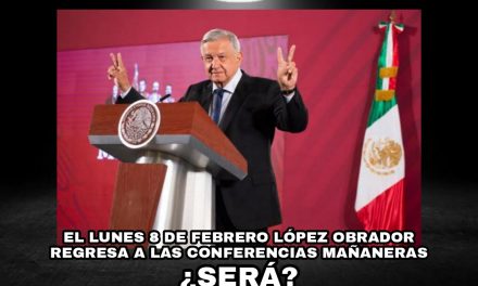 DOCTORES TIENEN EN SUS MANOS A AMLO; DARÁN EL SÍ O NO PARA QUE RETORNE EL LUNES A SUS CONFERENCIAS Y ACTIVIDADES RUTINARIAS