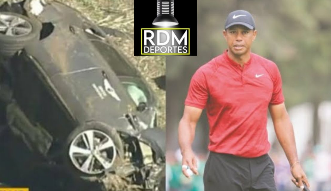 EL GOLFISTA TIGER WOODS SUFRE ACCIDENTE AUTOMOVILÍSTICO Y ES HOSPITALIZADO