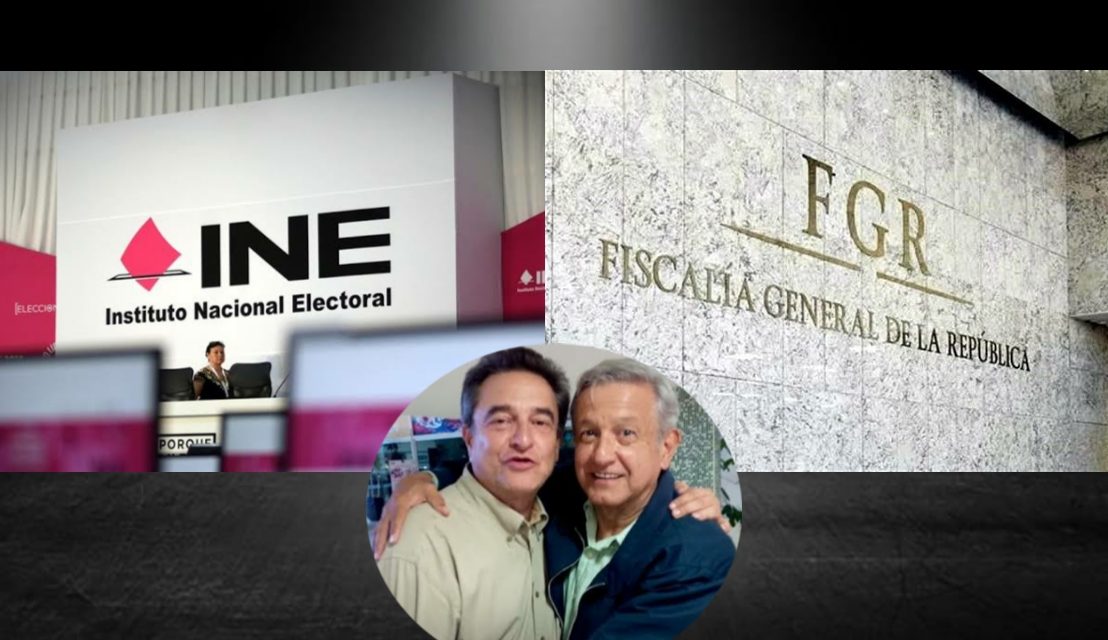 EL INE SEÑALA QUE LA FGR NO QUIERE DECIR NADA DE LAS DENUNCIAS CONTRA PIO LÓPEZ OBRADOR Y MORENA <br>