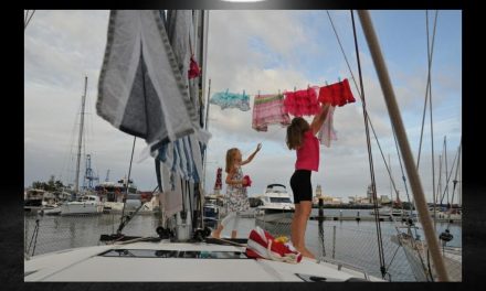 VIVEN EN EL MAR PARA EVITAR LA PANDEMIA DEL COVID-19 Y CUMPLEN SU SUEÑO DE NAVEGAR POR EL MUNDO; HISTORIA DE PELÍCULA.