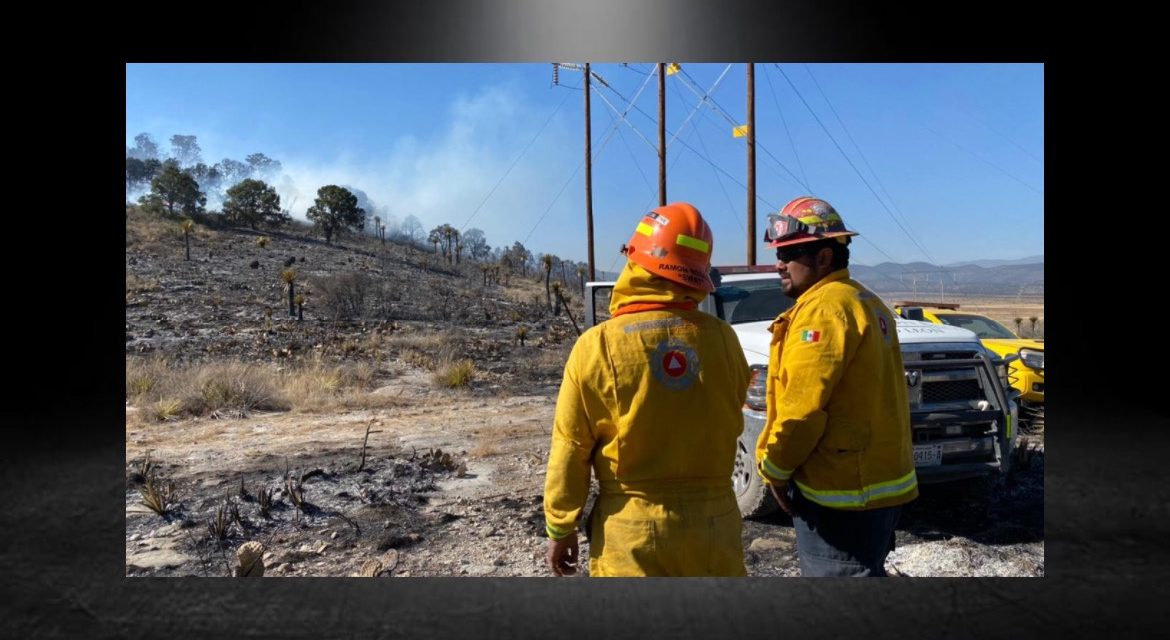 “LIBERAN” A GALEANA DE INCENDIO FORESTAL