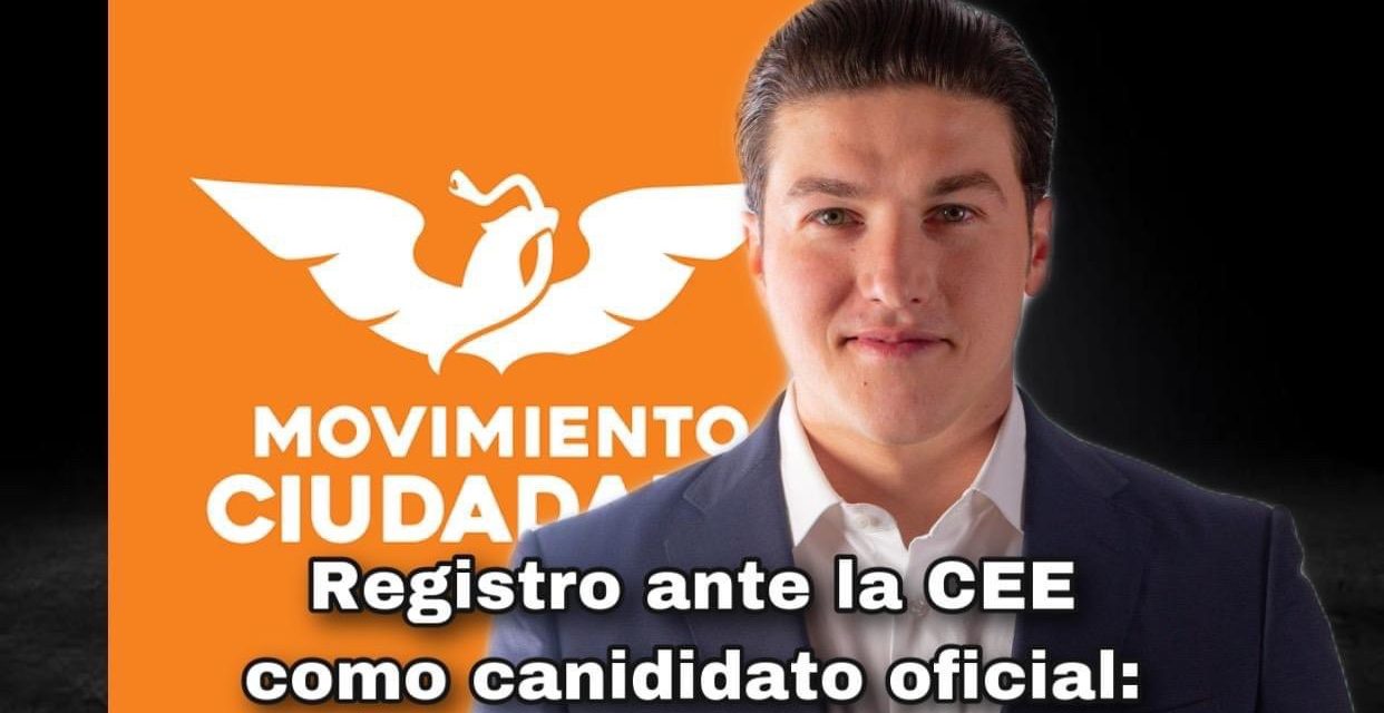 PARECE QUE Samuel García MADRUGA “A VER SI DIOS LO AYUDA” ¡SE REGISTRA ANTE Comisión Estatal Electoral Nuevo León!