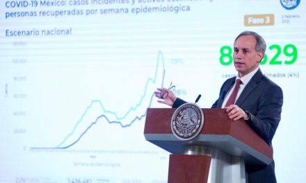 LÓPEZ-GATELL SEÑALA QUE LA TENDENCIA DE CASOS COVID-19 VAN A LA BAJA EN MÉXICO, A EXCEPCIÓN DE NUEVO LEÓN