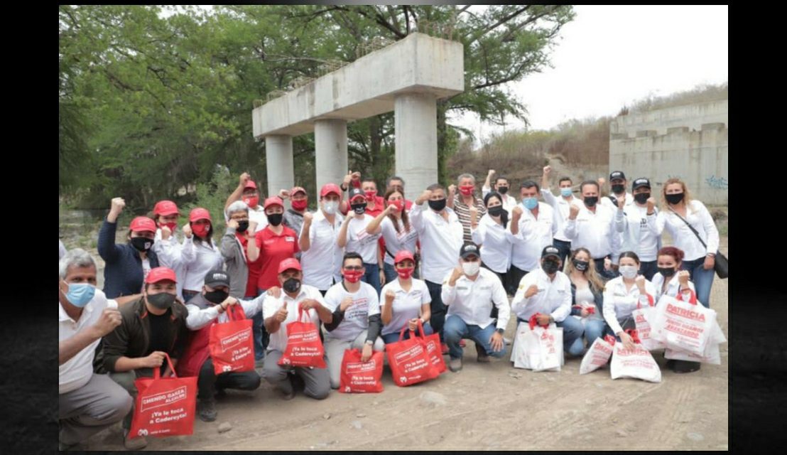 BUSCARÁN CANDIDATOS CONCLUIR OBRA PARA CONECTAR LOS MUNICIPIOS DE CADEREYTA Y ALLENDE PARA BENEFICIO DE SUS CIUDADANOS