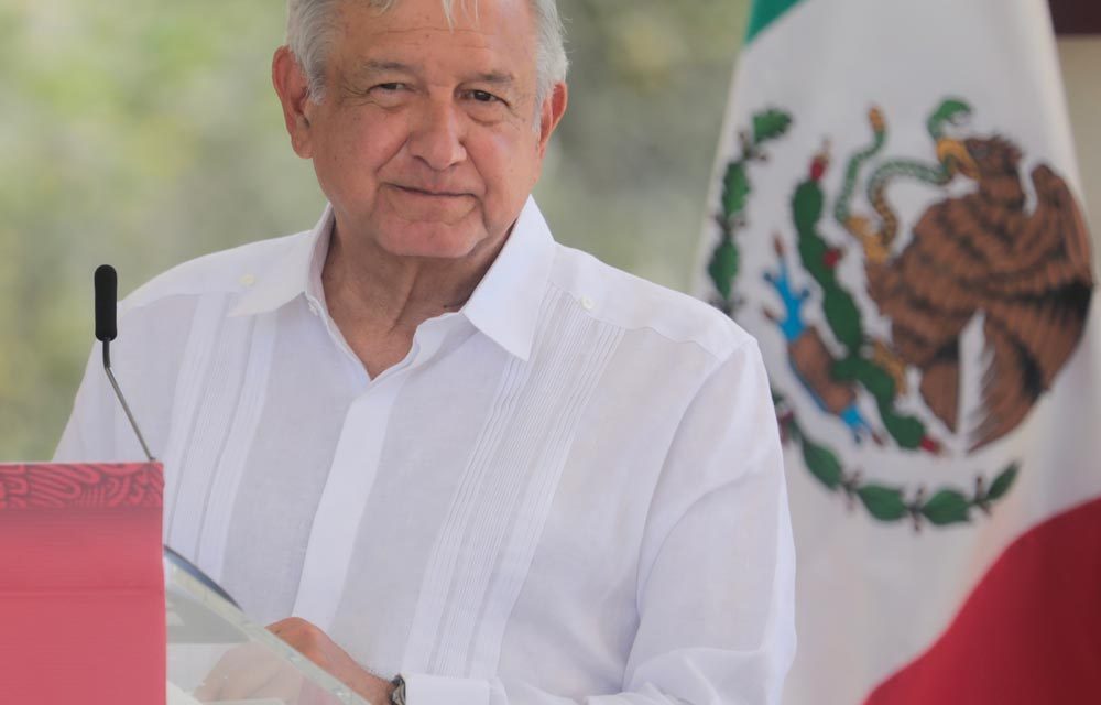 ‘AMLO’ PIDE EL APOYO DE LAS EMPRESAS PARA ACABAR EL TREN AMAYA