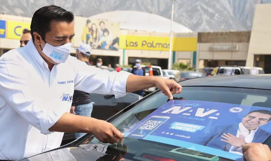 JESÚS NAVA, EL ÚNICO CANDIDATO EN SANTA CATARINA QUE DÍA CON DÍA VISITA A SUS CIUDADANOS<br>