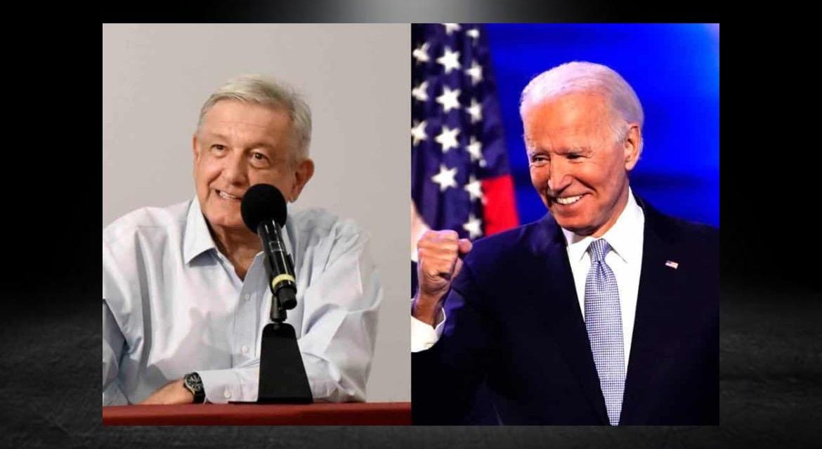 ‘AMLO’ PRETENDE HACER LAS PASES CON BIDEN Y HASTA LO INVITA A MÉXICO