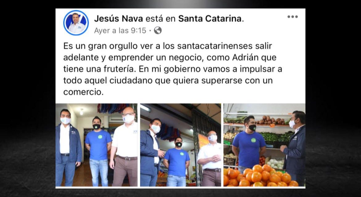 PROMETE CRECIMIENTO DE TODOS LOS ASPECTOS JESUS NAVA EN SANTA CATARINA<br>