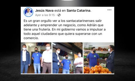 PROMETE CRECIMIENTO DE TODOS LOS ASPECTOS JESUS NAVA EN SANTA CATARINA<br>