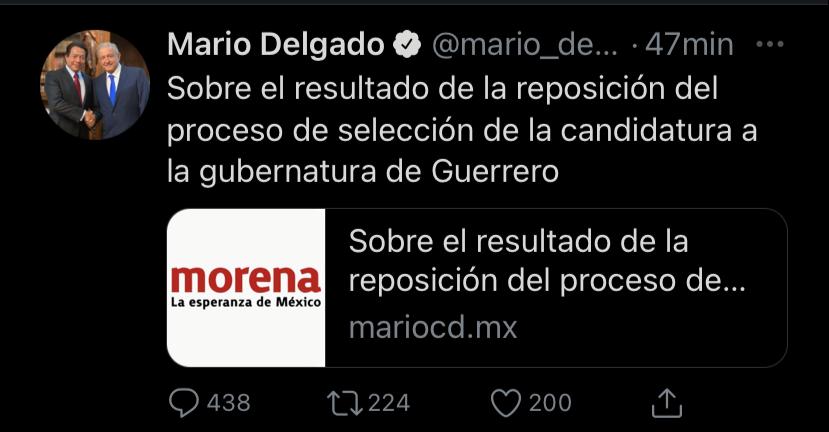 EXPLICACIÓN DE MORENA PARA JUSTIFICAR DECISIÓN DE DESIGNAR CANDIDATO A FÉLIX SALGADO MACEDONIO ¿USTED LES CREE? ¡NOSOTROS TAMPOCO!