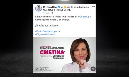 CRISTINA SABE DE LAS BUENAS VIBRAS QUE DEJÓ EN GUADALUPE <br>