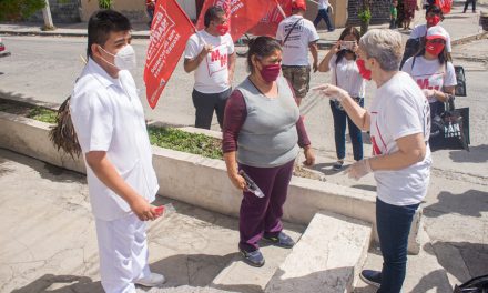 VECINOS NO OLVIDAN SU TRABAJO E IMPULSAN A MARGARITA PARA QUE TOME LAS RIENDAS DEL MUNICIPIO