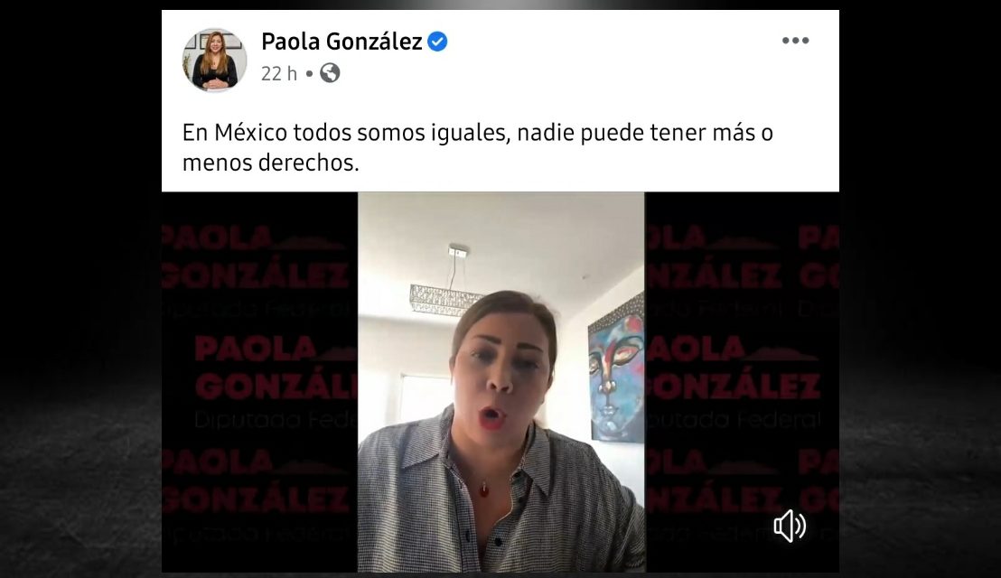 PAOLA GONZÁLEZ LA DIPUTADA FEDERAL DEFENSORA DE TUS DERECHOS