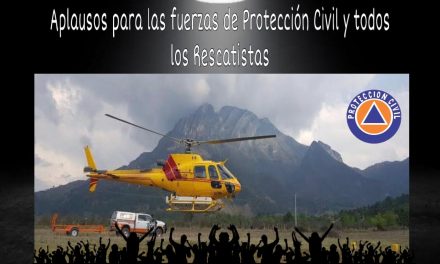 UN APLAUSO DE PIE PARA LAS FUERZAS VIVAS DE PROTECCIÓN CIVIL Y TODOS LOS RESCATISTAS QUE HAN SOFOCADO EN UN 70% EL INCENDIO DE LA SIERRA