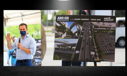 ADRIÁN DE LA GARZA PROMETE REESTRUCTURAR LA VIALIDAD DE LA CIUDAD EN SU GOBIERNO<br>