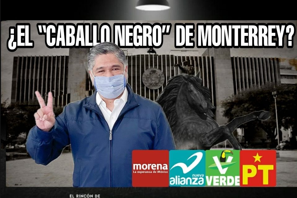 ¿VÍCTOR FUENTES SERÁ EL CABALLO NEGRO DE LA CONTIENDA EN MONTERREY? SIN SALIR AÚN A LA CALLE PROMEDIA 23 PUNTOS EN SU LUCHA POR SER EL ALCALDE REGIO <br>