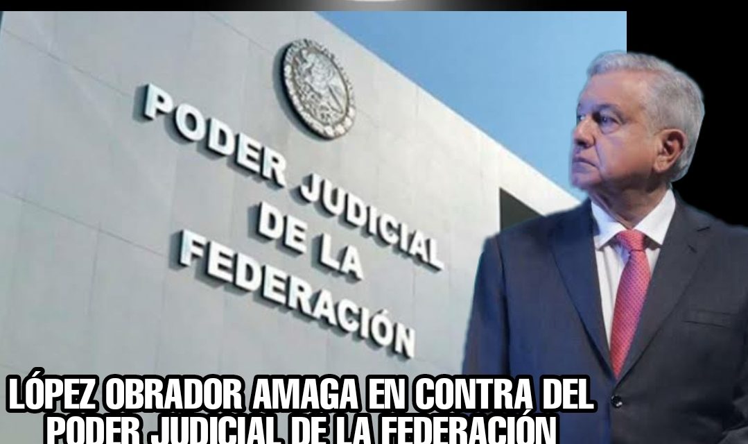 ¡PELIGROSO Y DRAMÁTICO! ANDRES MANUEL AMAGA AL PODER JUDICIAL (O AL QUE SEA) CUANDO ALGO COMO LA REFORMA DE ENERGIA NO SE LE CUMPLE